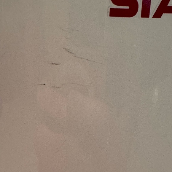 Stanley 40oz 2025 Christmas Limited Ed White Tumbler w candy cane Straw - USED - Picture 9 of 14